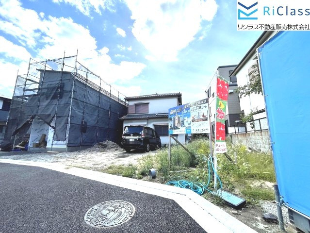 売土地　西宮市南甲子園２丁目　全3区画の前面道路含む現地写真|前面道路含む現地写真です
