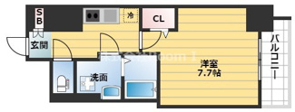 【間取り】 | エグゼ堺筋本町
