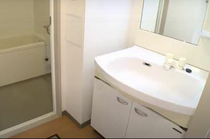 ビューコートＱＭの独立洗面台