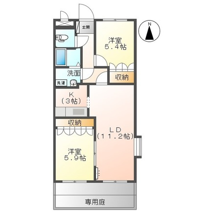 LibertyShineの間取り