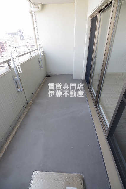 ラドーニ清水のバルコニー