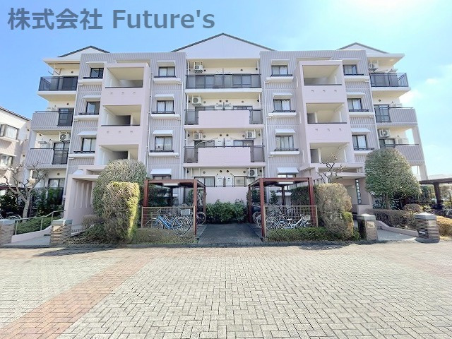 フレーシェルきよみ野6号棟の外観|南向き・角部屋・陽当たり良好！