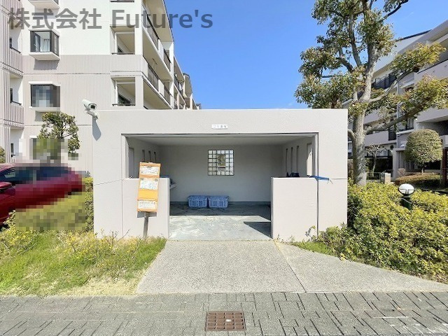 フレーシェルきよみ野6号棟のその他共用部分|ごみ置き場です。