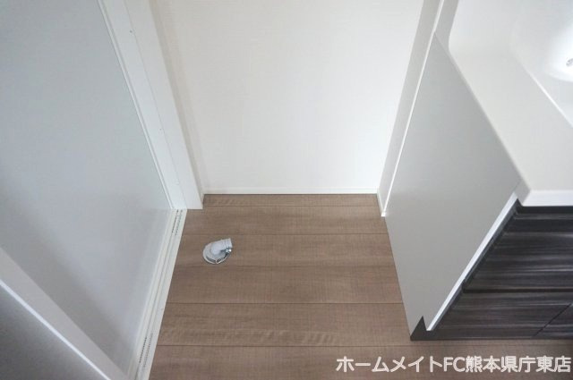 熊本市南区出仲間６丁目のアパートの洗面所