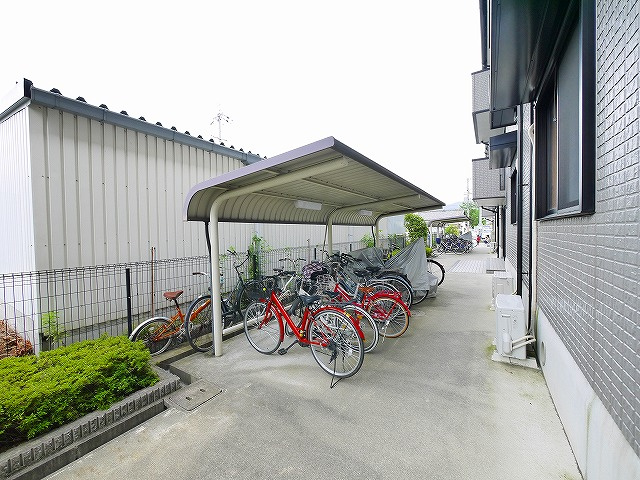 セジュールN IIのその他共用部分|自転車置き場です