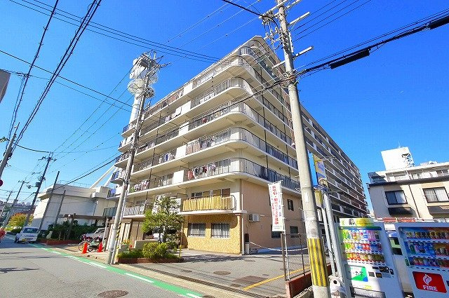日興奈良新大宮スカイマンションの外観