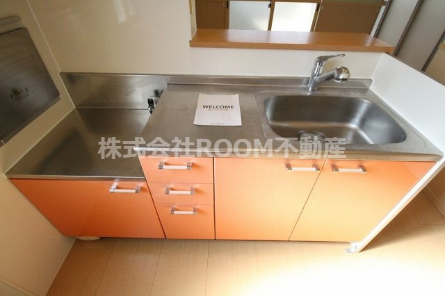 ローズコート夢　A棟のキッチン|きれいなキッチンです
