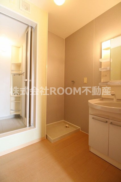 ローズコート夢　A棟の洗面所|使いやすい洗面所です