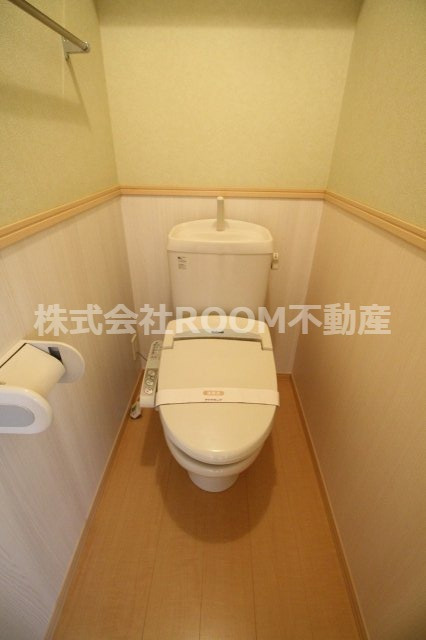 ローズコート夢　A棟のトイレ|コンパクトで使いやすいトイレです