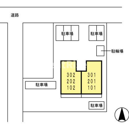 エスペランサ住吉Ⅱの寝室