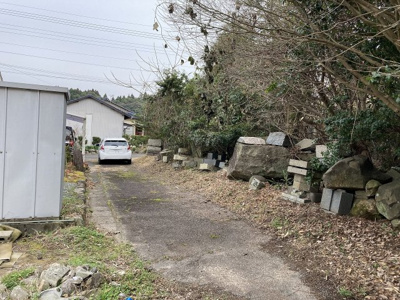 【前面道路含む現地写真】 | 隈之城町藤次原土地