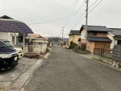 【前面道路含む現地写真】 | 隈之城町藤次原土地