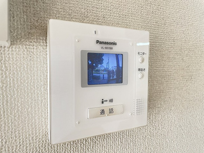 【セキュリティ】 | シティハイム大和 | 防犯対策に有効なカメラ付きインターホン！突然の来客にもバッチリ対応できちゃいます☆
