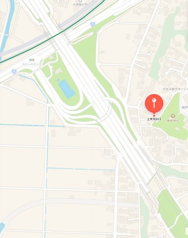 売地　松戸市上矢切の地図