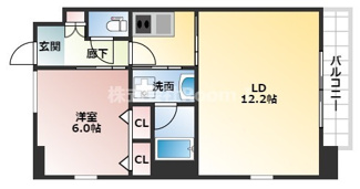 【間取り】 | S-RESIDENCE淀屋橋