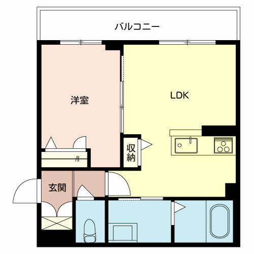 【間取り】 | ベレオ和歌山駅東