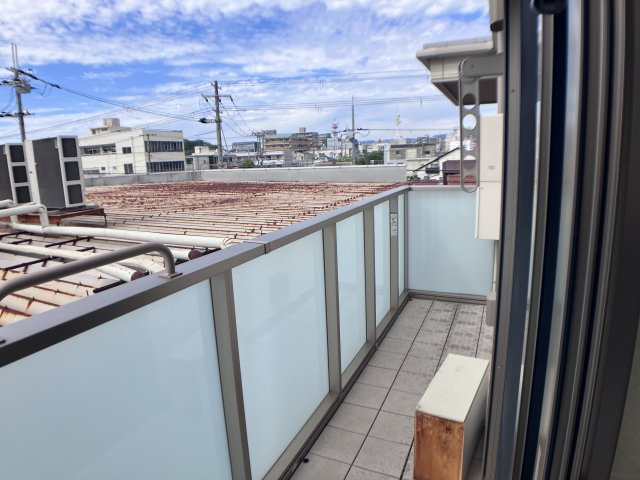 ベレオ寺町通りのバルコニー