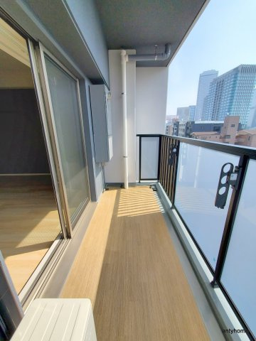 アーバネックス大阪城北 仲介手数料無料のバルコニー