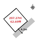 前橋市上細井町売地の画像