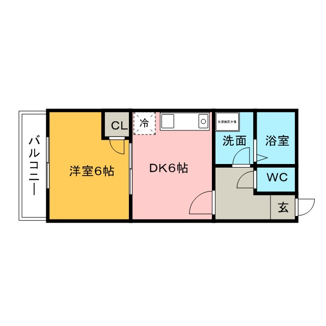 ヴィランテ城南の間取り