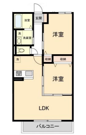 【間取り】 | グランドソレーユ東山本Ⅱ