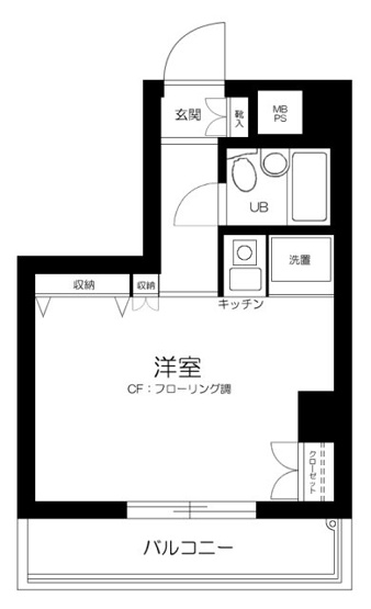 【間取り】 | グローリア初穂練馬