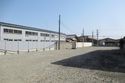 【外観】 | 津市高茶屋７丁目　作業所・倉庫付事業用地