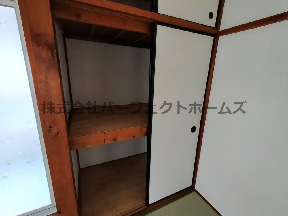 交野市倉治２丁目のテラスの収納|収納があります