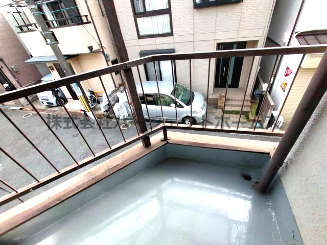 倉治2丁目テラスハウス　賃貸のバルコニー|バルコニー付きです