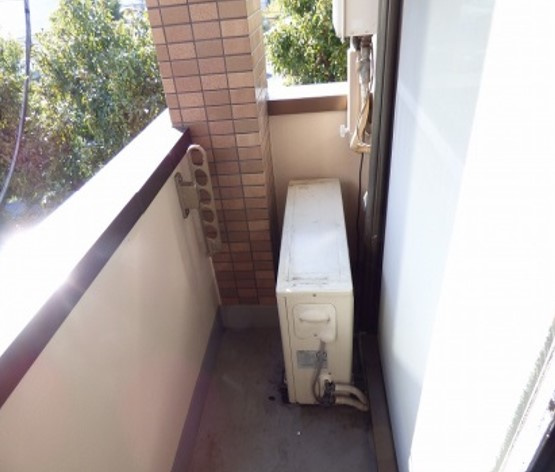 アヴェニールカシマのバルコニー