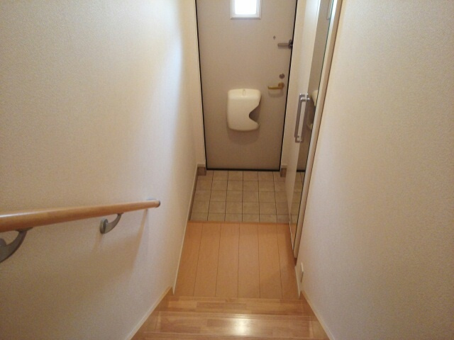 サンハイツの玄関