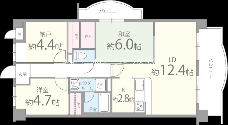 コンフォート和泉の間取り