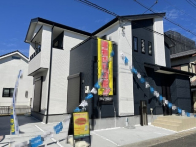 【外観】 | 大津市本堅田4丁目11-5　新築戸建 | 2022年10月撮影