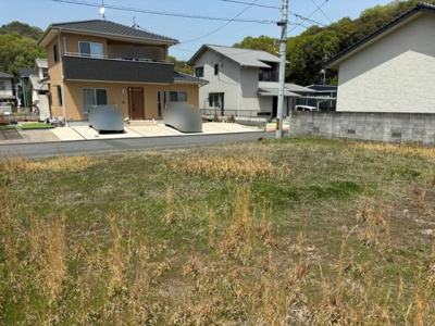 【外観】 | 土地　真備町尾崎　全1区画　58.99坪 | 土地外観。南西側より撮影