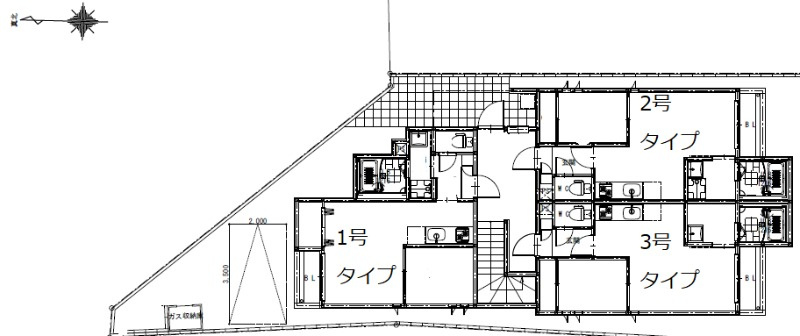 熊本市中央区九品寺４丁目のアパートのその他共用部分