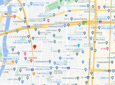 【地図】 | Luxe西長堀