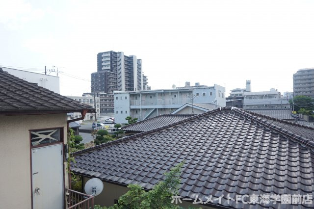 熊本市中央区九品寺３丁目のアパートの展望