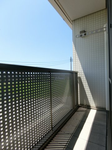 サニーハイツのバルコニー