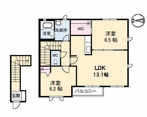 サニーハイツの間取り