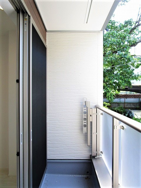 大田区上池台４丁目の一戸建てのバルコニー