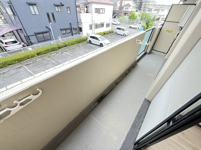 グレース狭山のバルコニー