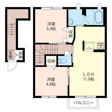 グランドソレイユの間取り