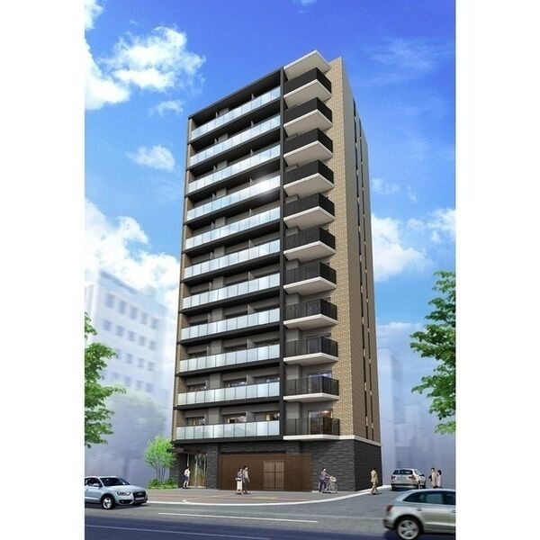 シーズンフラッツ阿波座の外観