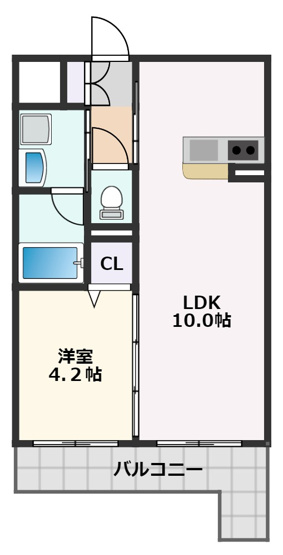 【間取り】 | エルパシオン吹田泉町