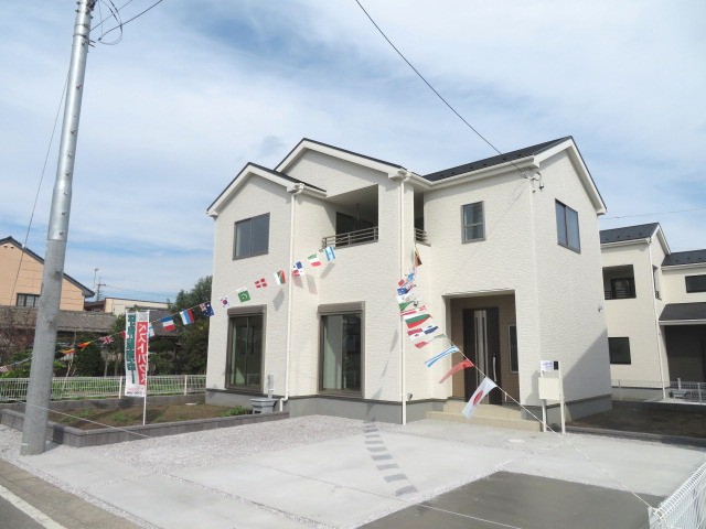 高崎市新町第6（全3棟）3号棟の外観|おしゃれな外観です