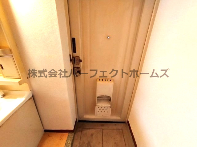 三井団地の玄関|収納もある玄関です