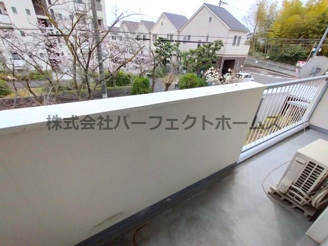 三井団地のバルコニー|バルコニー付きです