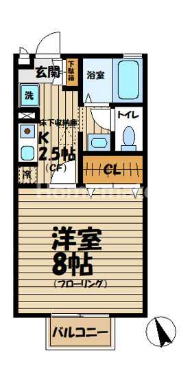 【間取り】 | コーポラス泉