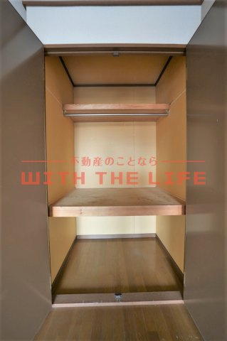 コーポラスＫⅡ【キャッシュバック対象物件】の収納|たっぷりとした収納スペースです