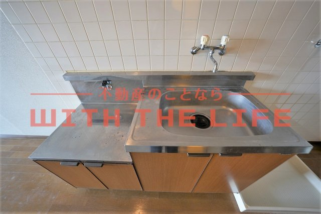 コーポラスＫⅡ【キャッシュバック対象物件】のキッチン|使いやすいキッチンです